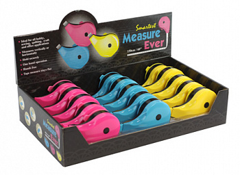 Сантиметр-рулетка на магнитной основе/малиновая,Арт+253.SC.DB