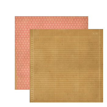 Бумага для скрапбукинга двухсторонняя 30.5*30.5 см, Simple Stories 1921