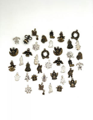 Набор металлических шармов "Рукоделие" SHM/N-04 Рождественский