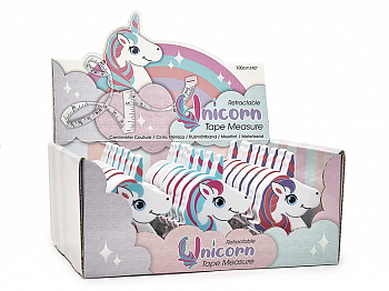 Сантиметр-рулетка "Hemline" +253.UNI.DB "Единорог"длина 100 см