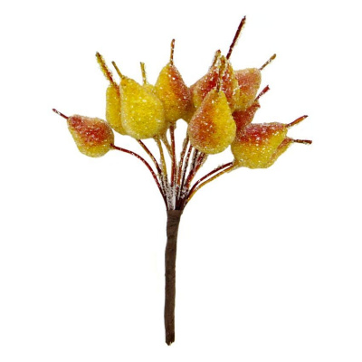 Декоративный букетик "Рукоделие" Груши в сахаре, DKB104