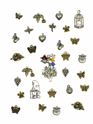 Набор металлических шармов "Рукоделие" SHM/N-11 Лето