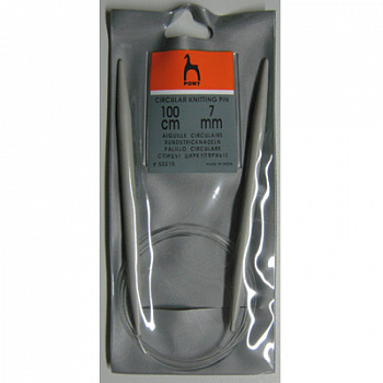 Спицы циркулярные 100 см PONY  52215 d=7.00 мм