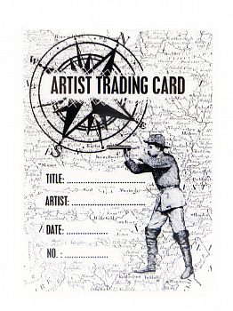 Резиновый штамп «ATC Explorer», 6,6x9,1см