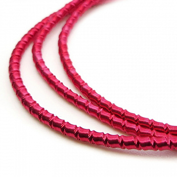 Канитель мягкая, фигурная KAN/LB2-17  матовый, рубиново-красный