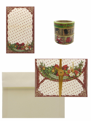 Набор для упаковки подарков NT-122 "Рукоделие" Новый год-3