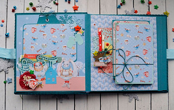 Набор декоративных пуговиц "Рукоделие" PPK-01 "Зимний переполох" (24 шт.)