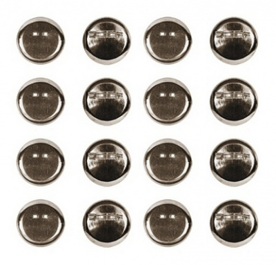 Булавка стальная "Zlatka" DC-202/5-03, d=3.0 см, 5 шт/упак, №03 под черный никель