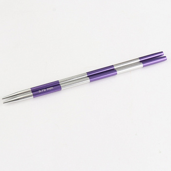 Спицы съемные алюминиевые Smartstix KnitPro для длины тросика 35-126 см, 3,75 мм, 42124