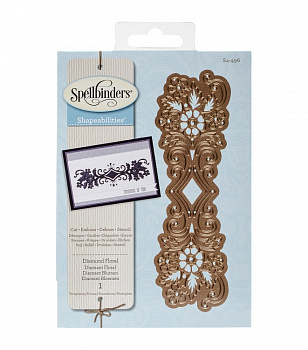Набор ножей Spellbinders® Shapeabilities® "Цветочный ромб"