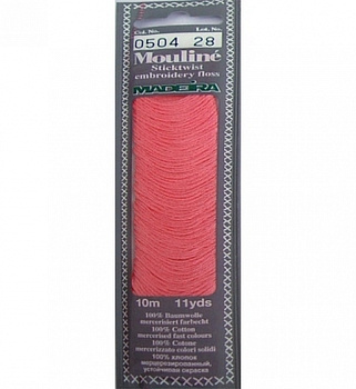 Мулине Спираль «Madeira»100% хлопок, 10 м 0504