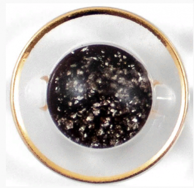 Пуговицы  в тубе  "Колибри" AK 01 gold 24L  24шт.