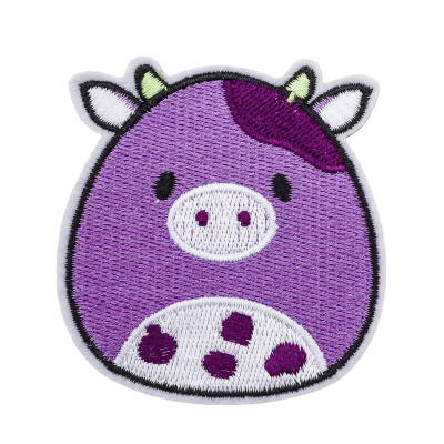 Термоаппликация Hobby&Pro 'Фиолетовая коровка ' 6,5*6,2см 