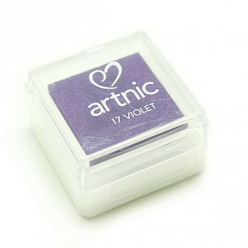 Подушечка чернильная Tsukineko "Artnic Small" 25х25мм, цвет: Фиалка