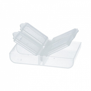 Контейнер  "Gamma" Т-34,  4 секции со съемной крышкой, цв.прозрачный