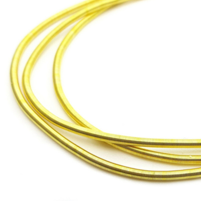 Канитель мягкая, гладкая KAN/KIC1,5-01 матовый, золото