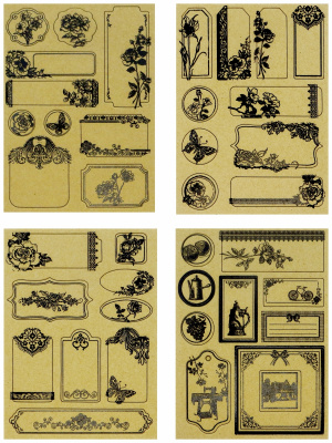 Набор чипбордов (стикеров) "Рукоделие", CBCK/N-01 