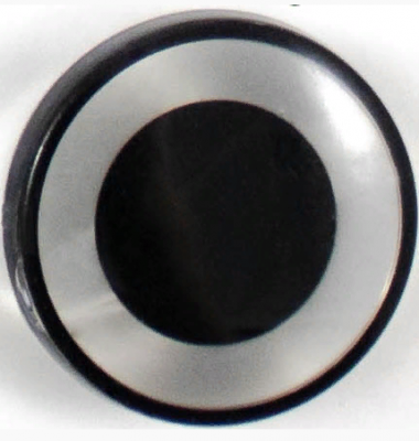 Пуговицы "Колибри" AK 02 Blk  (24мм) 72шт.