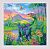 Набор для вышивания «Риолис» 2023 "Эра динозавров" 40 х40 см