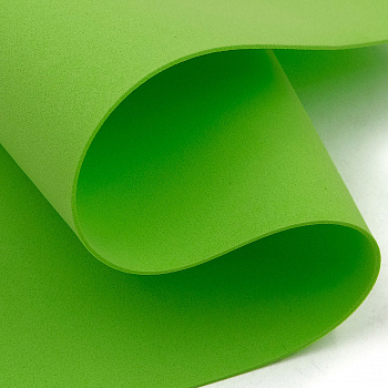 Фоамиран "Астра" EVA-1010, 20*30 см, 1 мм, упак./10 шт.,   (BК021Салатовый )