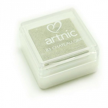 Подушечка чернильная Tsukineko "Artnic Small" 25х25мм, цвет: Серый каменный