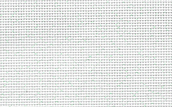 Канва K04L "Gamma" Aida №14  92% хлопок,8 терилен 30*40 см белый с перл.люрексом