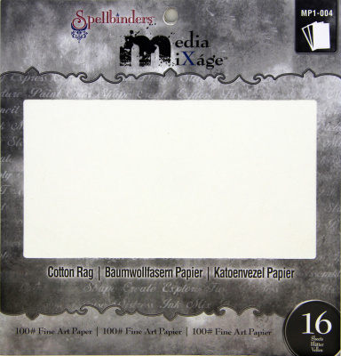 Художественная бумага Spellbinders MP1-004 (15.24см х 15,88см) (16 листов)