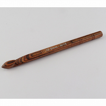 Крючок для вязания деревянный Ginger KnitPro,10,00 мм 31252
