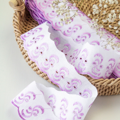 Шитье арт.ТСВ-20S3 (2195) цв. 164 сиреневый шир.5см 100% п/э, 13,71 м