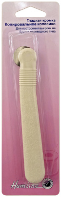 Копировальное колесико "Hemline" 286 с гладкой кромкой