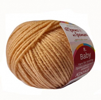 Кроха, пряжа для ручного вязания (124, песочный)