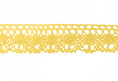 Кружево CL-071,  20мм*20м , цвет: JD013 желтый