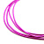 Канитель мягкая, гладкая KAN/PP0,7-01 глянец, фуксия