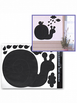 Наклейки Mr.Painter Наклейки настеннные для рисованием мелом 28,5х34,2 Улитка