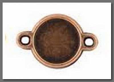 Основа MFB-01 "Zlatka" 1,2х1,8 см 10 шт. под медь