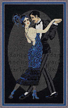 Набор для вышивания «Сотвори Сама» 1244 Танцевальное кафе,25*40 см