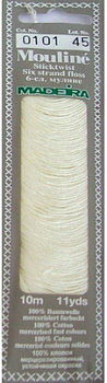 Мулине Спираль «Madeira»100% хлопок, 10 м 0101