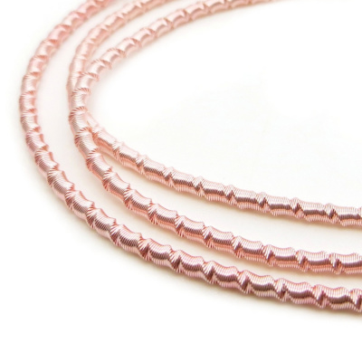 Канитель мягкая, фигурная KAN/LB2-10  матовый, персик