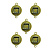 Заготовка для украшения Круги 2 - 5шт (Бронза)