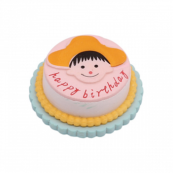 Тортик-миниатюра "Астра" AR786  'Happy Birthday' 4*4см 