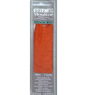 Мулине Спираль «Madeira»100% хлопок, 10 м 0312