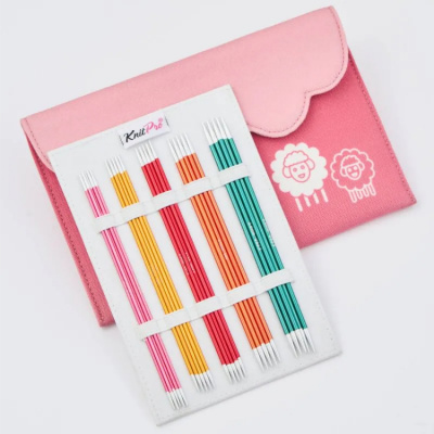 Набор алюминиевых носочных спиц (делюкс) Deluxe 15 см Zing KnitPro 47423
