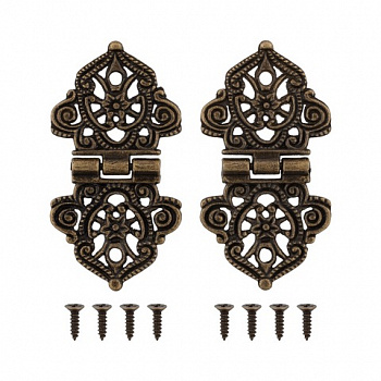 Фурнитура для декоративной отделки "Промысел" WF-011 "петля" 1 уп. х 2.8х5.5 см