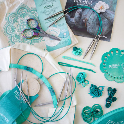 Набор стальных круговых укороченных спиц Explore 25 см Mindful KnitPro 36320