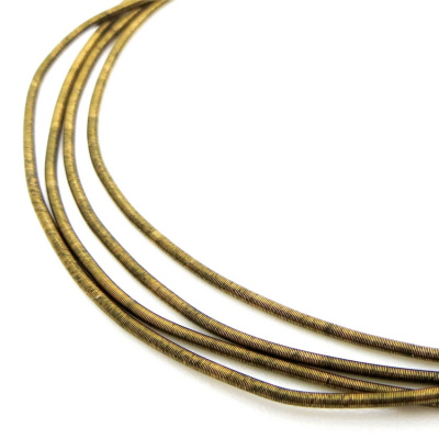 Канитель мягкая, гладкая KAN/MK1.3-24  матовая, сепия