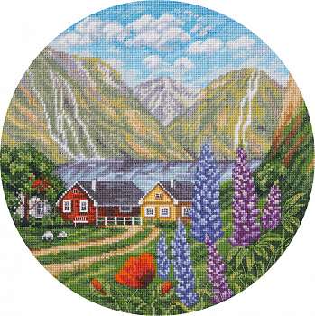 Набор для вышивания «Panna» ПС-1970 Ласковое лето 24 х 24 см