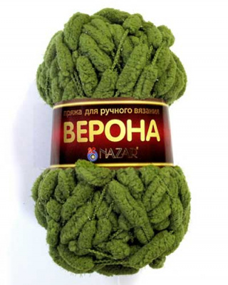Верона с метанитом, пряжа для ручного вязания 
