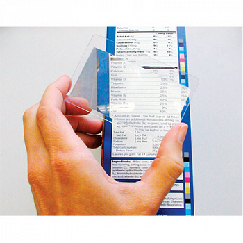 Лупа бифокальная с подсветкой для портмоне "Gold Crest",