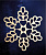 Снежинка №51 25 см