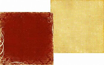 Бумага для скрапбукинга двухсторонняя 30.5*30.5 см, Simple Stories 1307